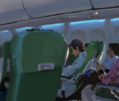 plane painting
